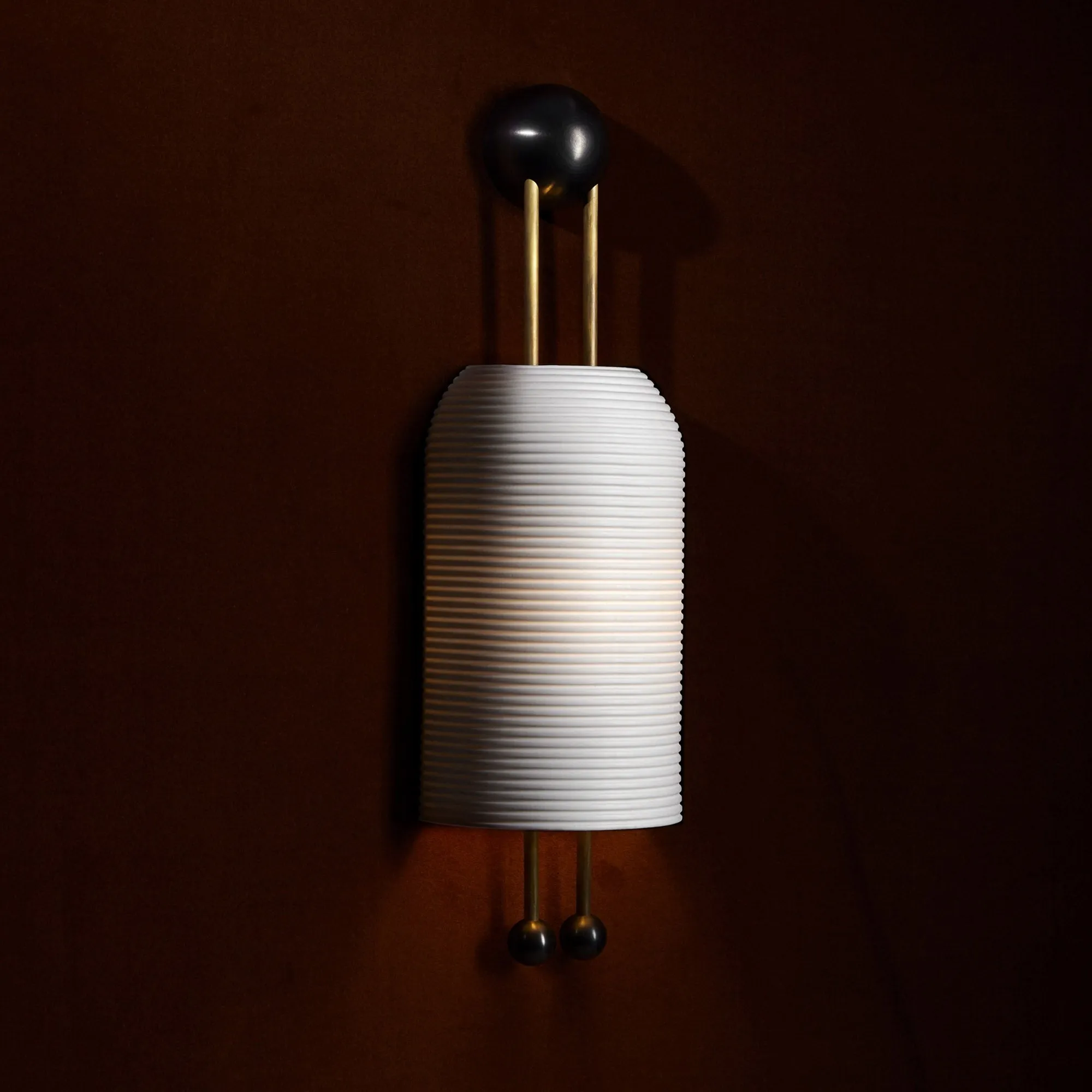 Lantern Glass Sconce D478