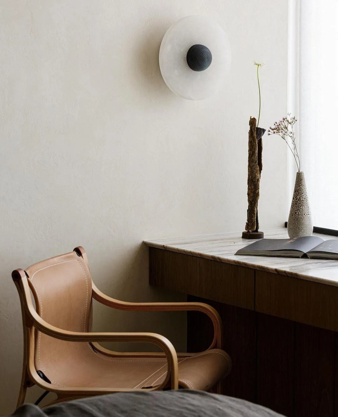 Creative Marble Round Wall Lamp M141