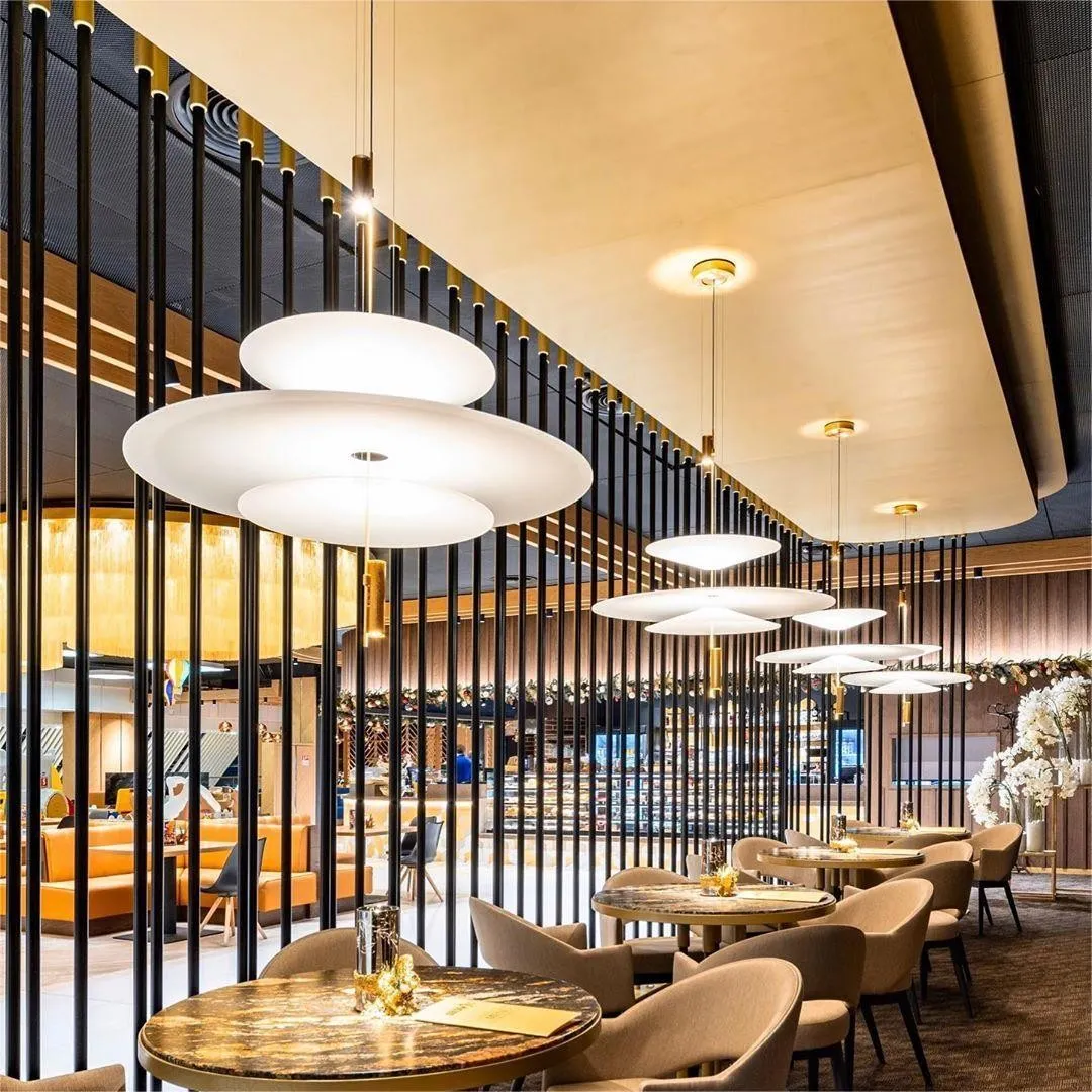 Modern LED Multi Layers Pendant Light For Dining Room