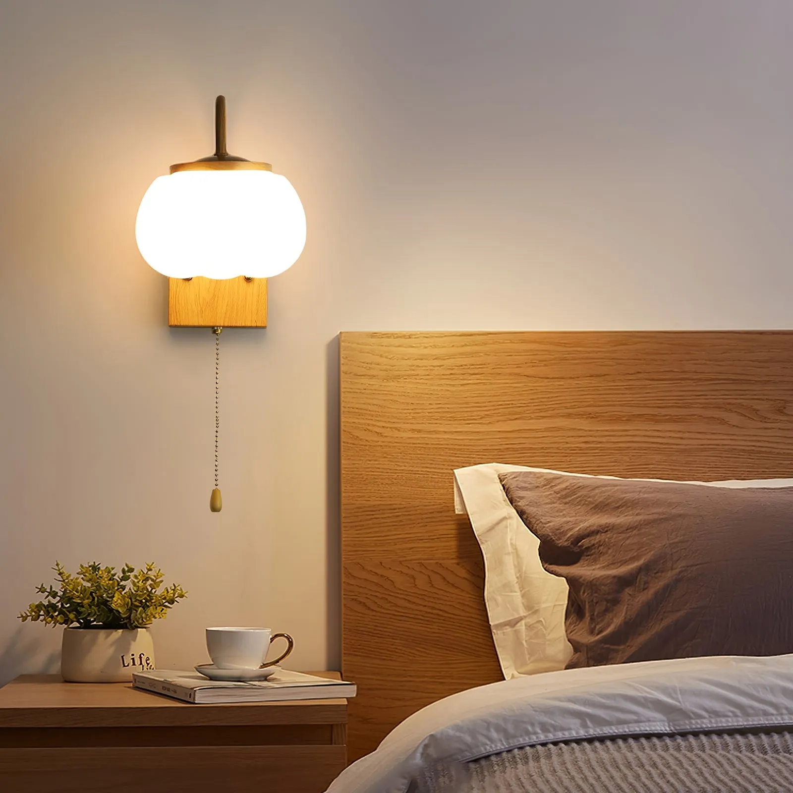 Kapok Flower Wall Lamp D419