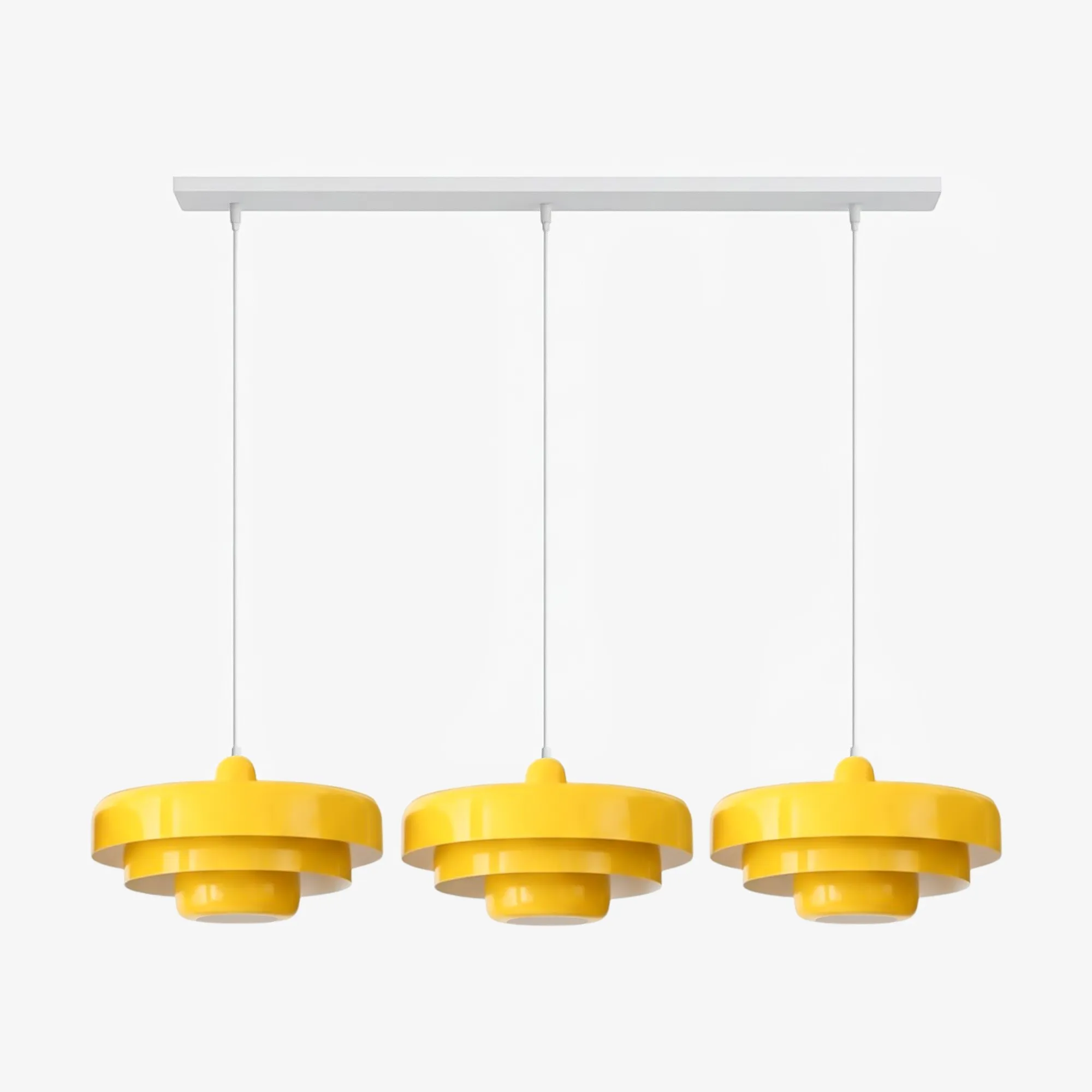 Triple Layer Disc Macaron Cake Pendant Light S90