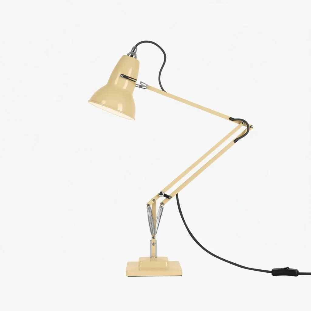 Modryx Vintage Adjustable Desk Lamp - Industrial Task Light for Home Offices T555