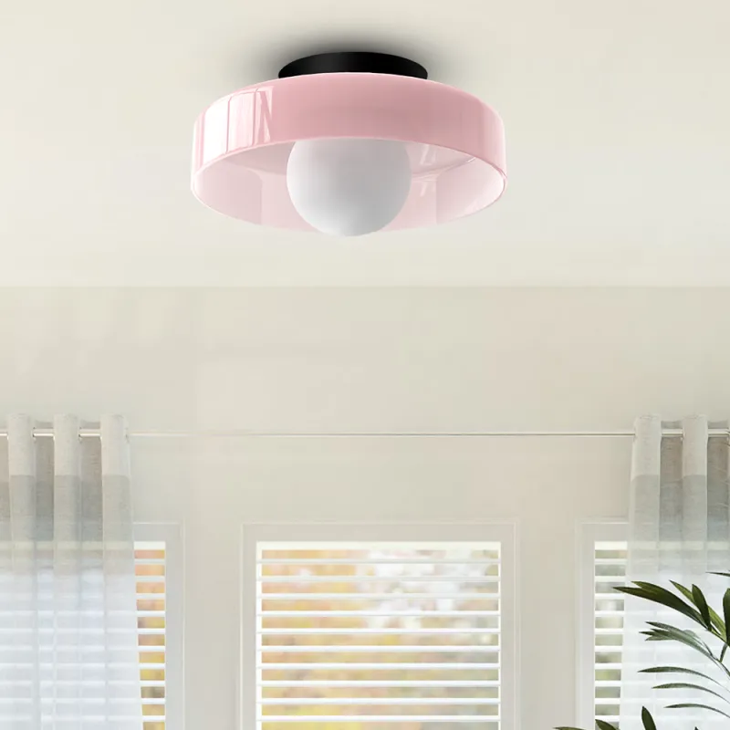 Modern Round Flush Mount Morandi Ceiling Lamp Wall Lamp S142