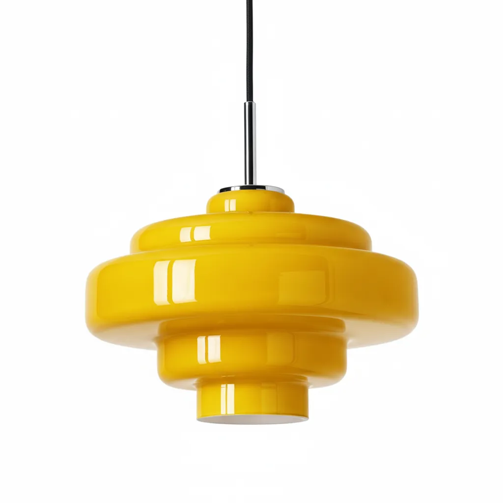 Koloro Retro Multi-layered Pendant Light - Modern Fixture for Living Room T277