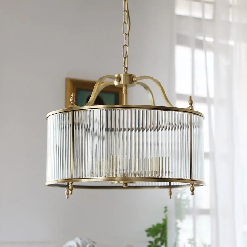 Lambeth Glass Chandelier D701