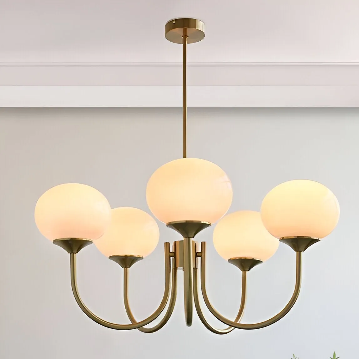 Marshmallow Modern Glass Chandelier D776