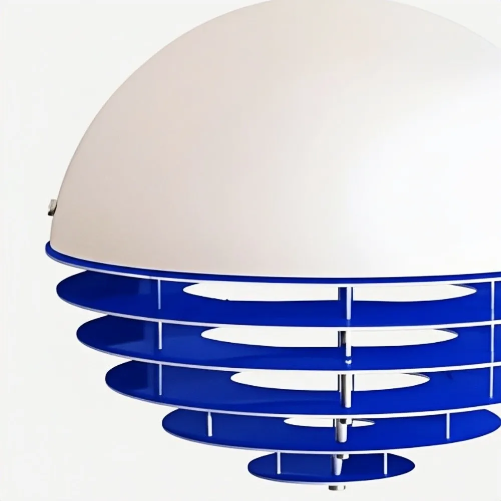 Afterglow Modern Layered Acrylic Sunset Pendant Light for Living Room and Bedroom T547