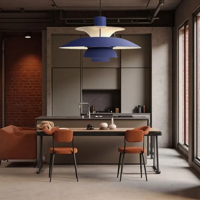 Danish UFO Design Kitchen Pendant Lamp