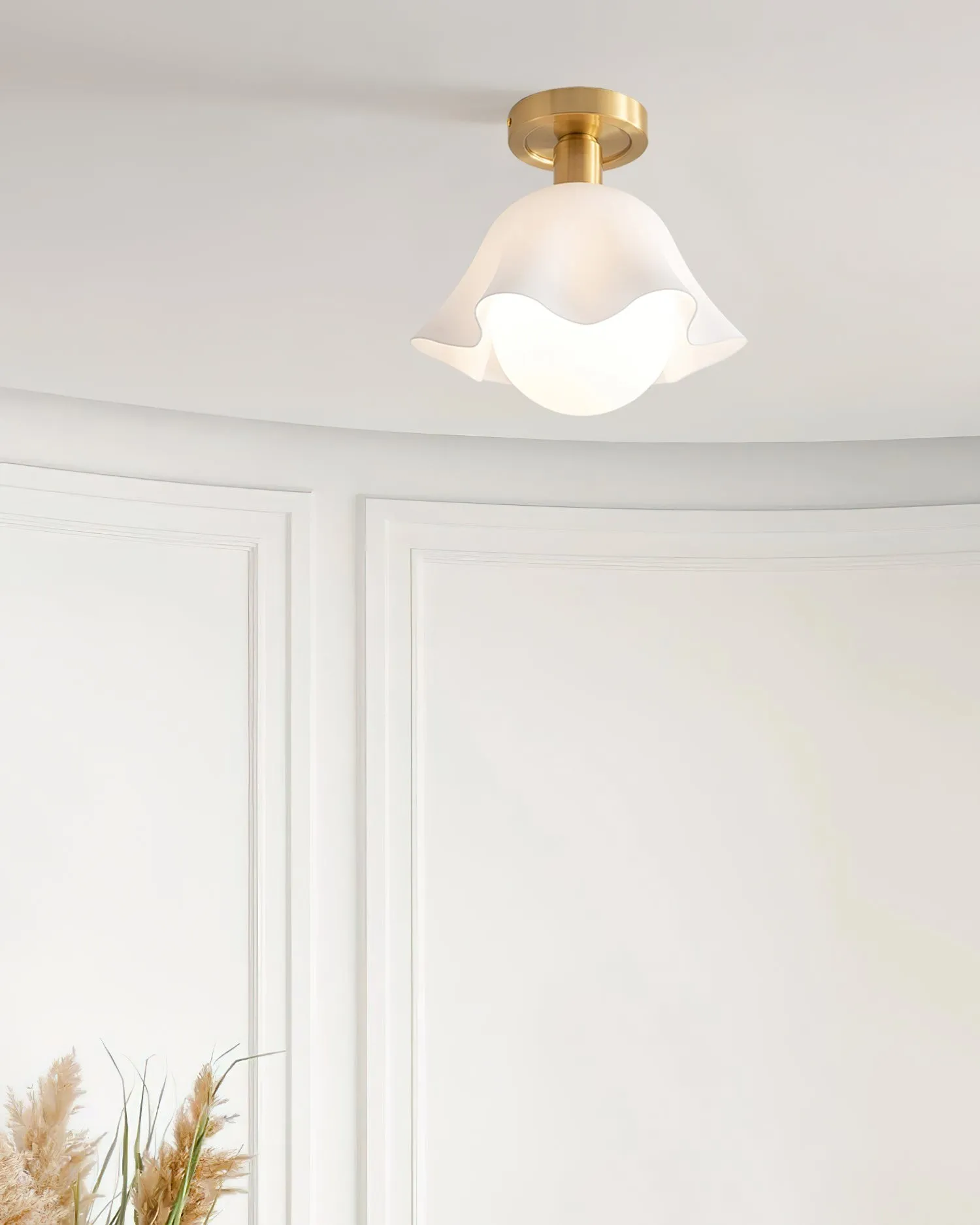 French Flower Ceiling Light P061