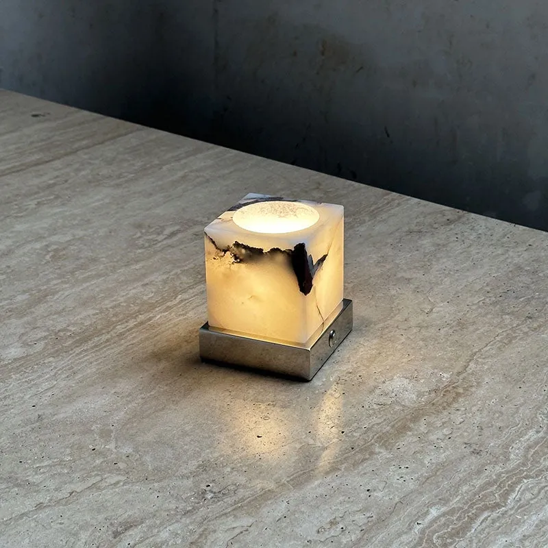 Cube Marble Table Lamp D574