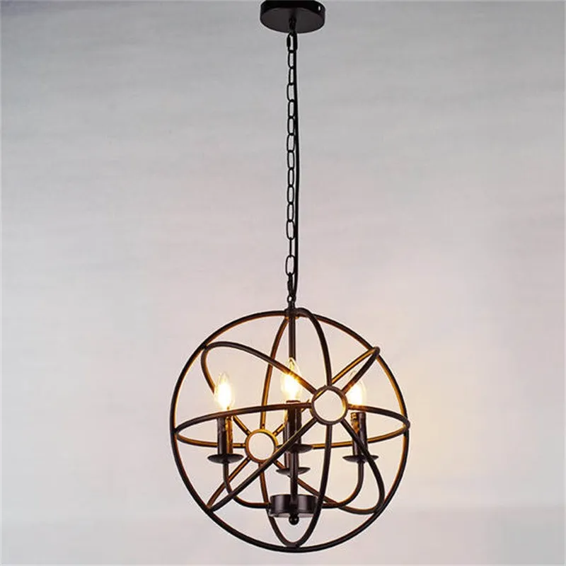 Globe Candle Chandelier