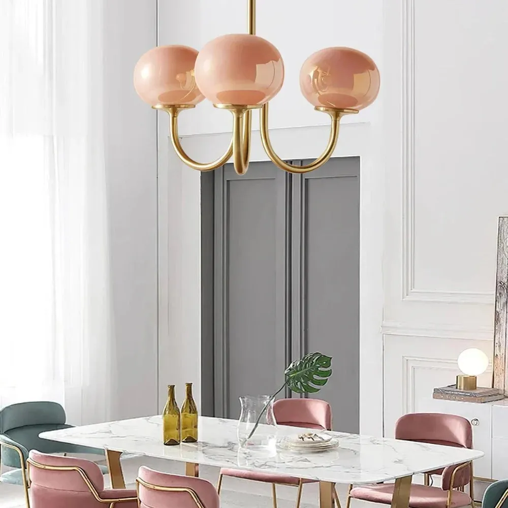 Marshmallow Modern Glass Chandelier D776