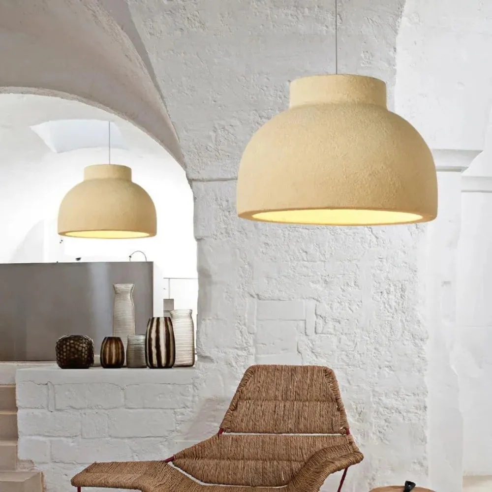 Nordic Bowl Minimalist Polystyrene Pendant Light D829