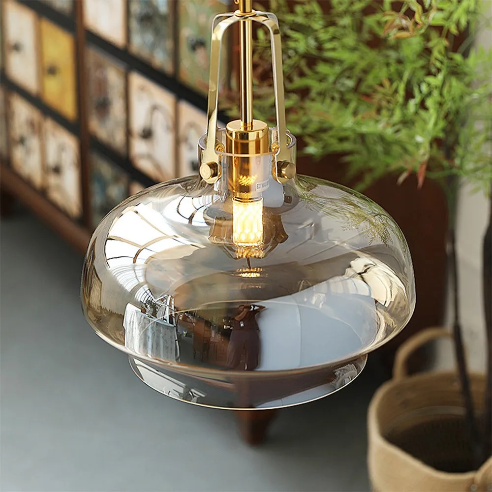 Modern Unique Shaped Fish Tank Glass Pendant Light T166