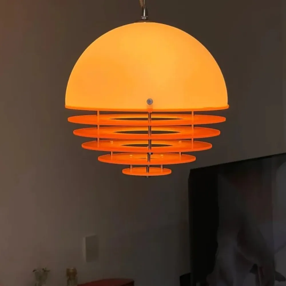 Bauhaus Sunset Ambient Pendant Lamp - Glass Acrylic Pendant Lamp S192
