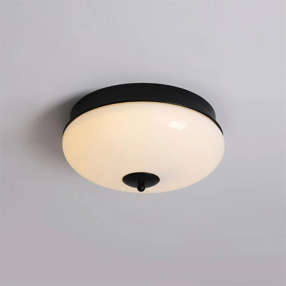 European Mid Century Cream Ceiling Light M242