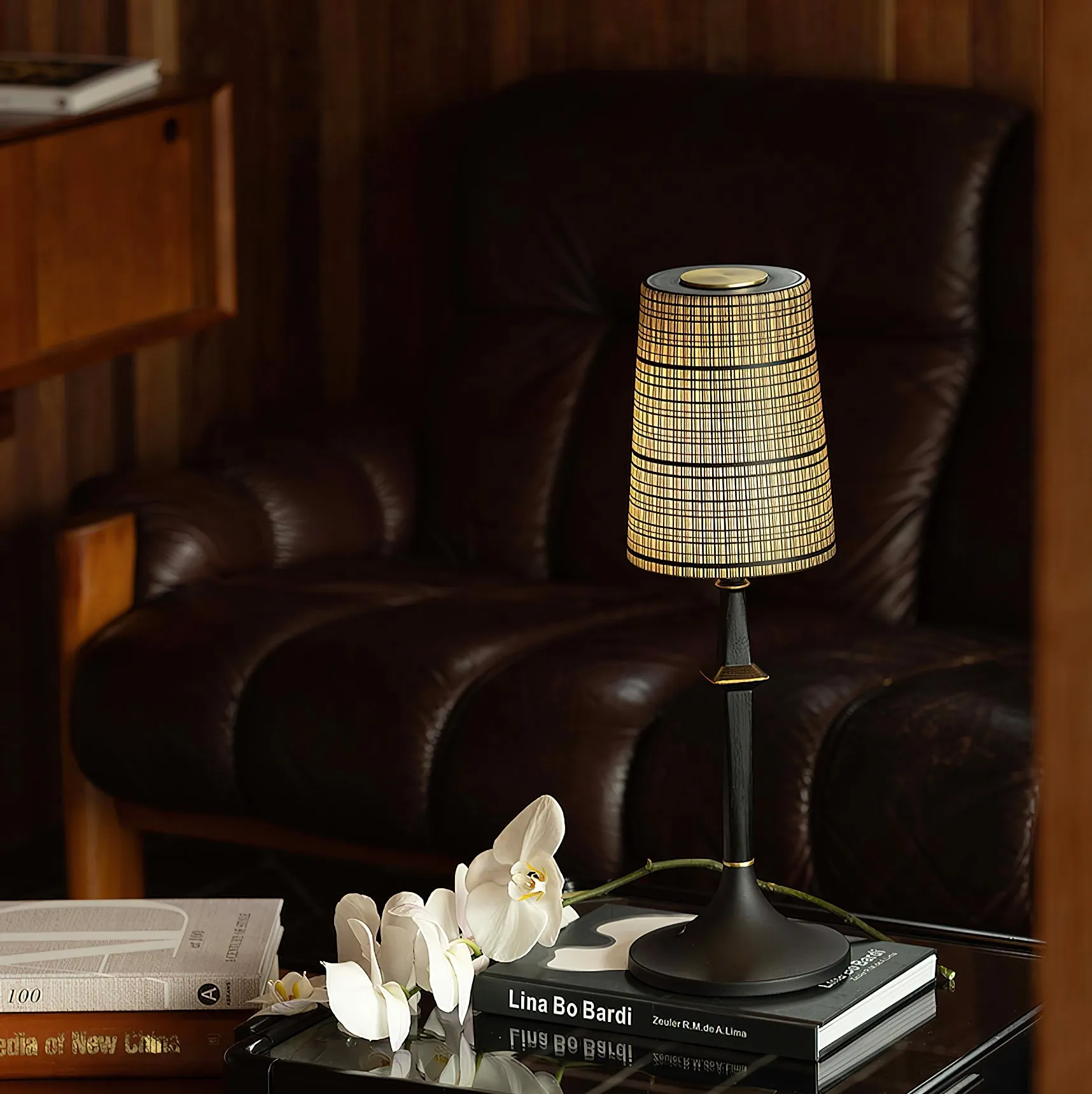 Devon Black Table Lamp D709