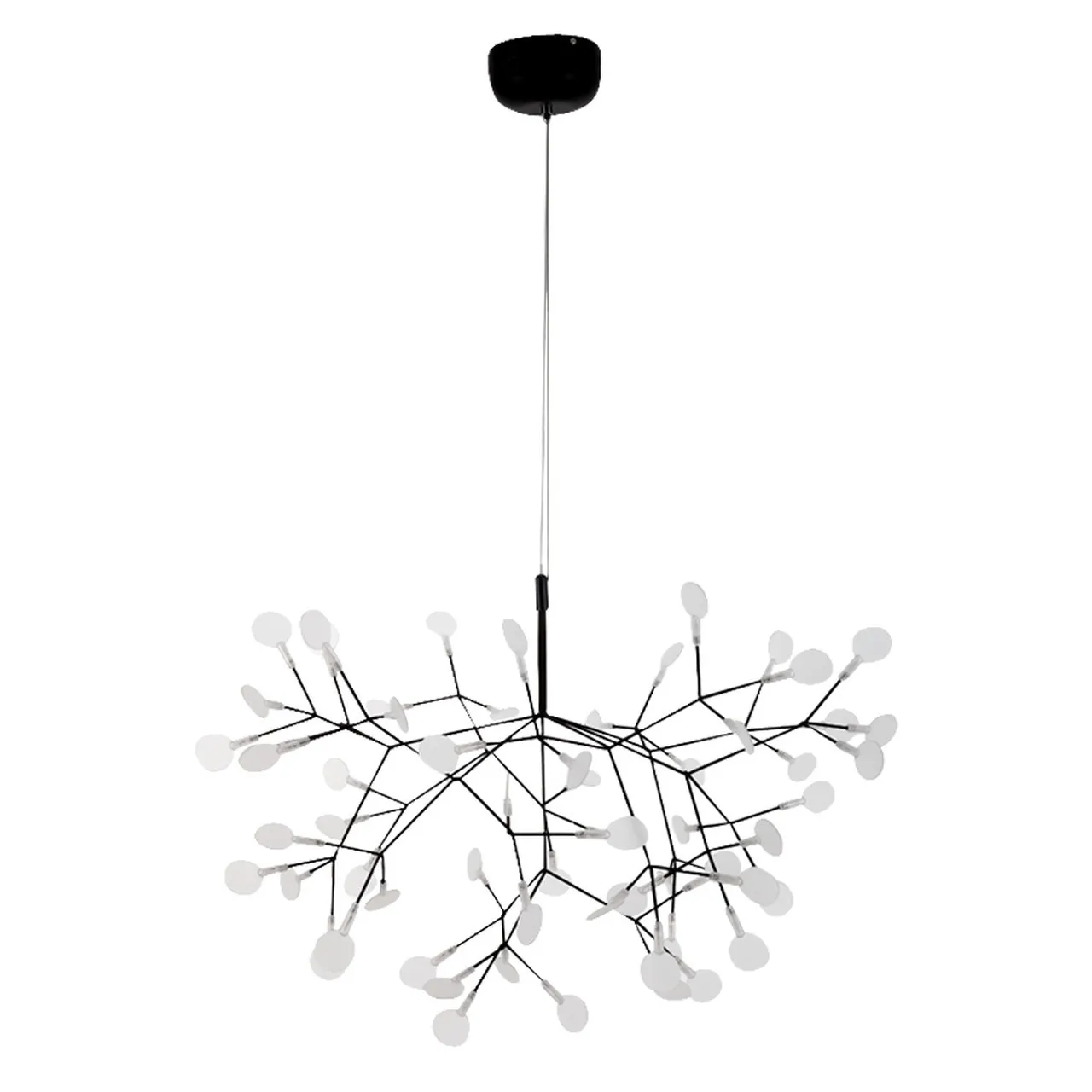 Scandinavian Branching LED Chandelier for Living Room