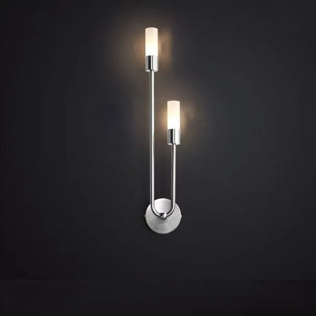 Modern Copper U-Shape Luster LED Wall Lamp M138