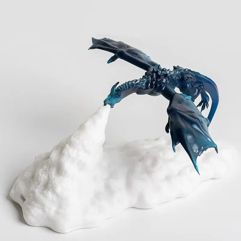 Creative 3D Printed Airplane Fire Dragon Table Lamp M99