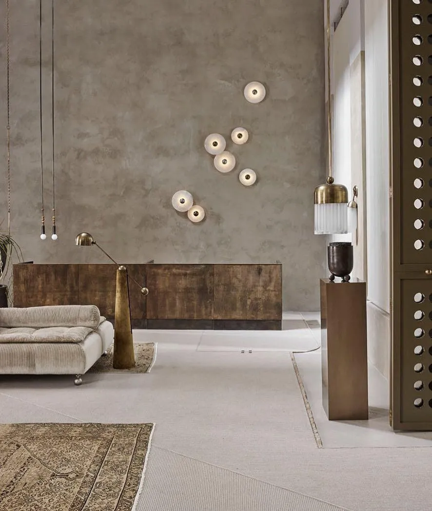 Creative Marble Round Wall Lamp M141