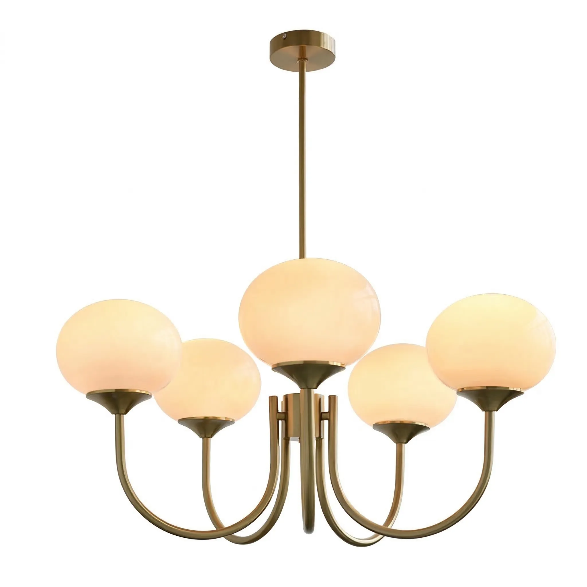 Marshmallow Modern Glass Chandelier D776