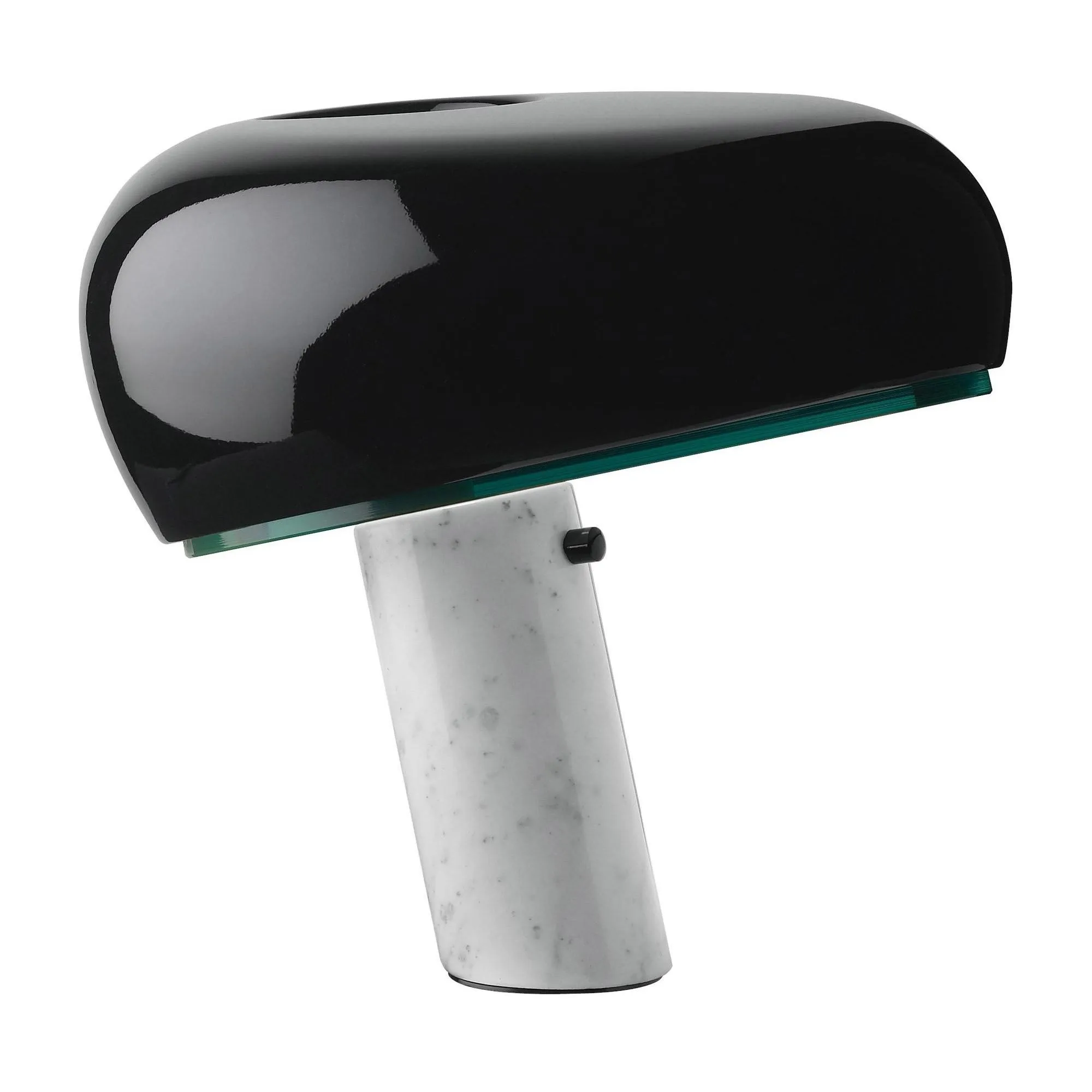 Modern Scandinavian Curved Marble Table Lamp