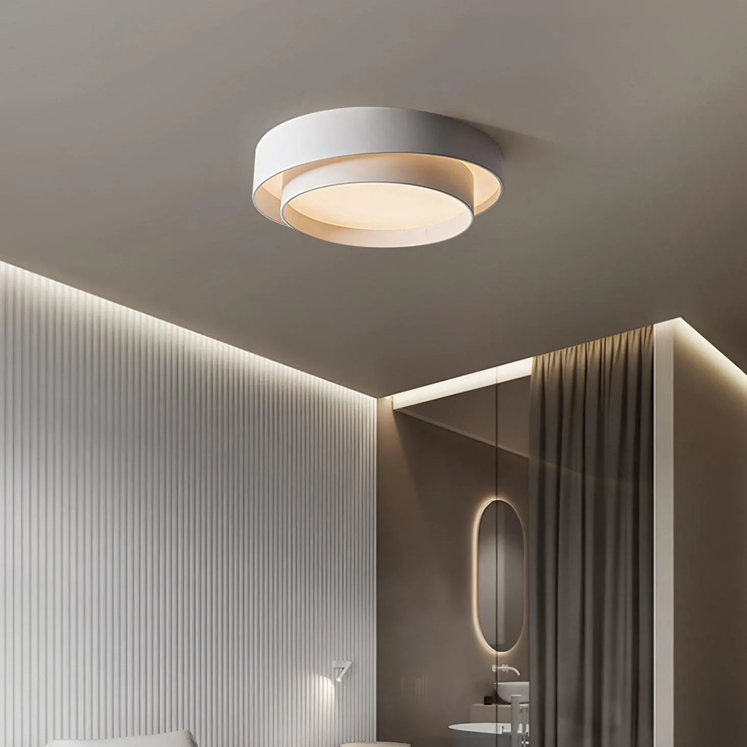 Centric 5700 LED Asymetric Melody Ceiling Lamp S77