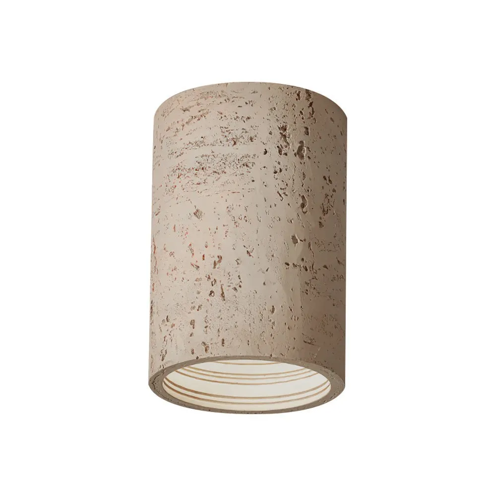 Modern Wabi-Sabi Cylindrical Ceiling Lamp M172