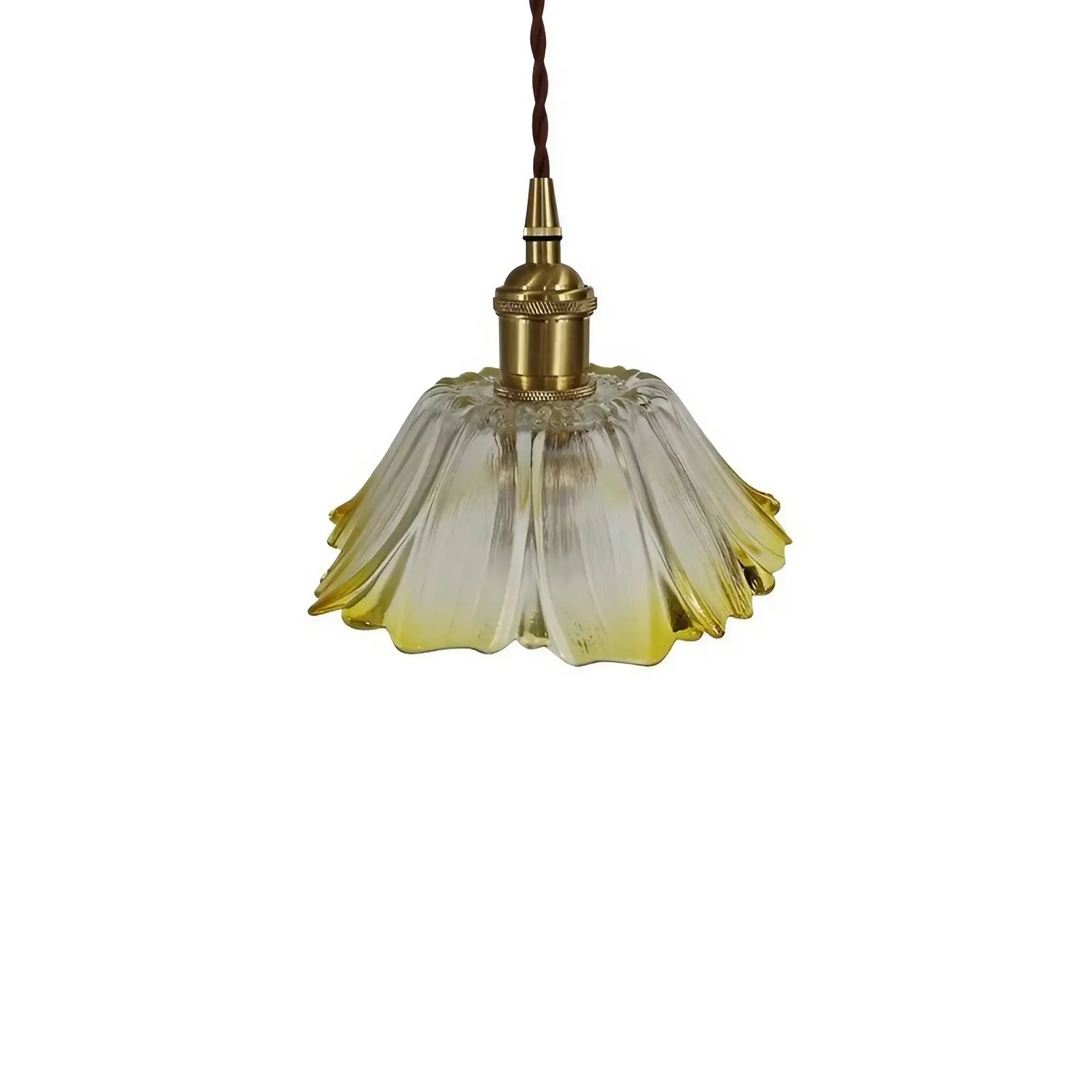 Tiffany Lotus Glass Pendant Light S55