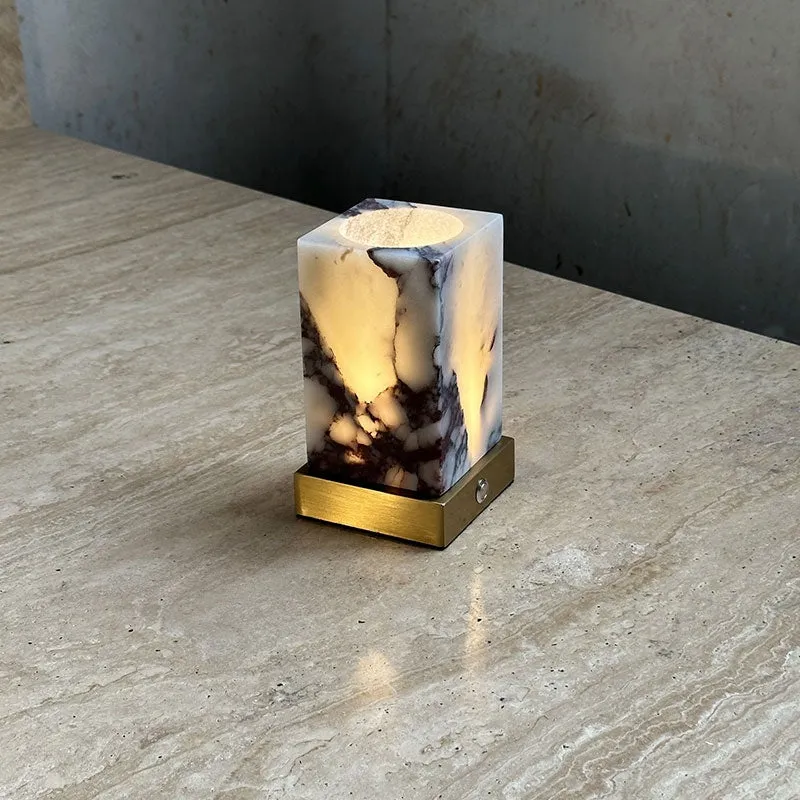 Cube Marble Table Lamp D574