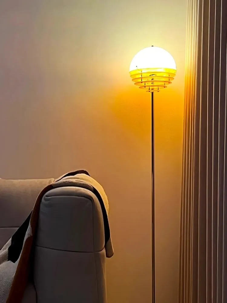 Bauhaus Acrylic & Glass Sunset Floor Lamp for Living Room G77