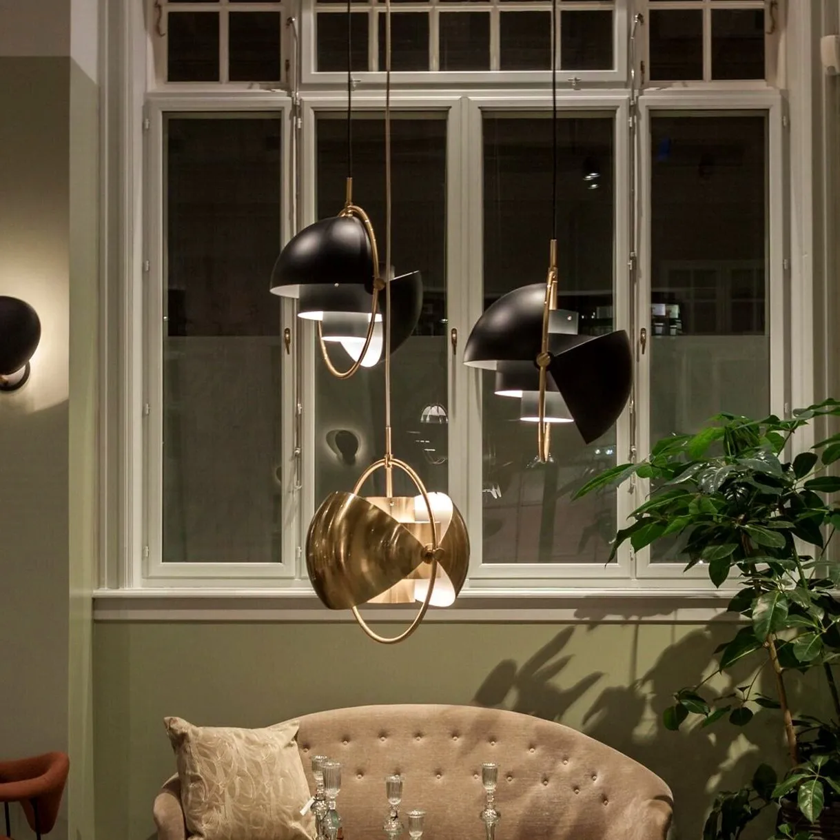 Danish Multilayer Rotatable Pendant Lamp S63