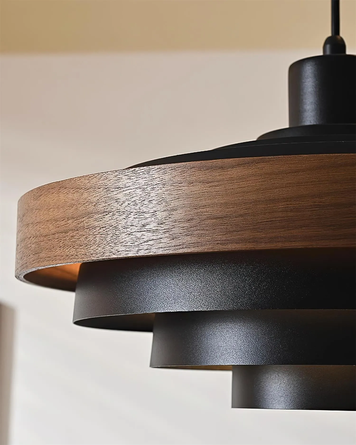 Layervelle Nordic Multi-Tiered Drum Shade Pendant Light M280