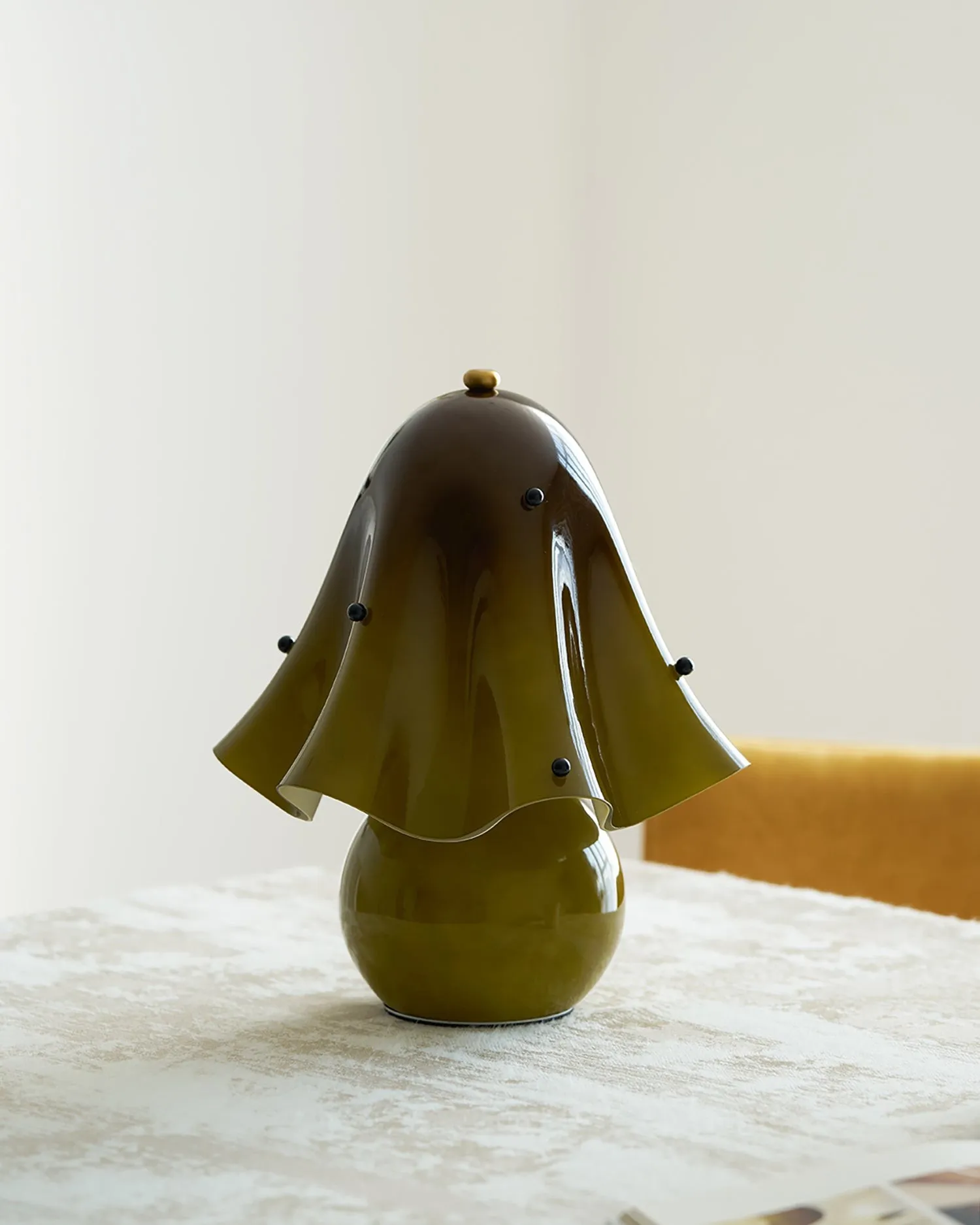 Bellina Decorative Table Lamp - Sculptural Bell Flower Shape T281
