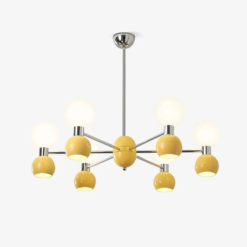 Modern Minimalist Multiple Head Metal Chandelier M313