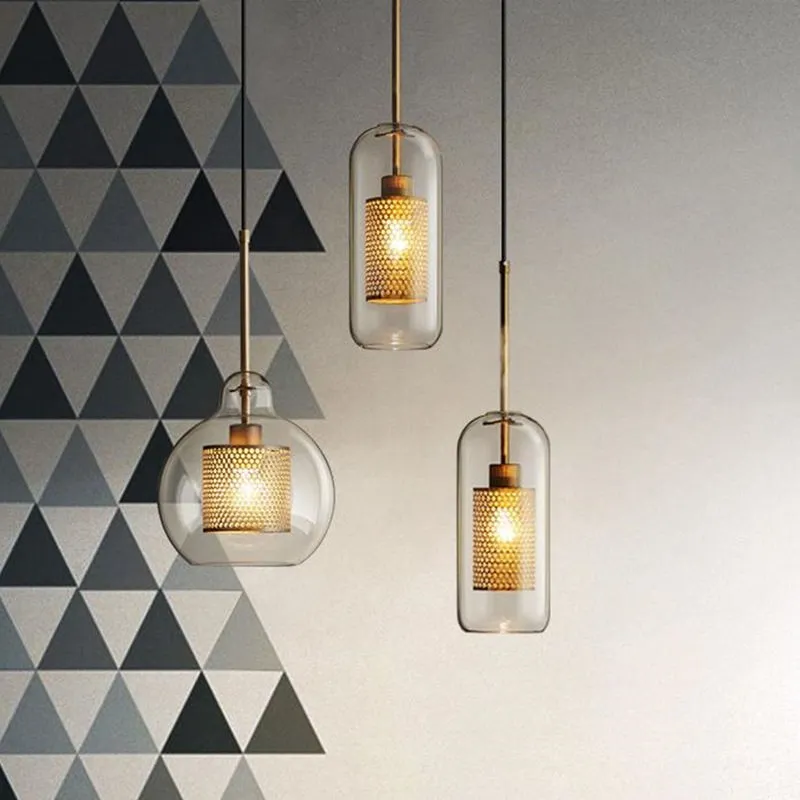Modern Creative Glass Pendant Light S38