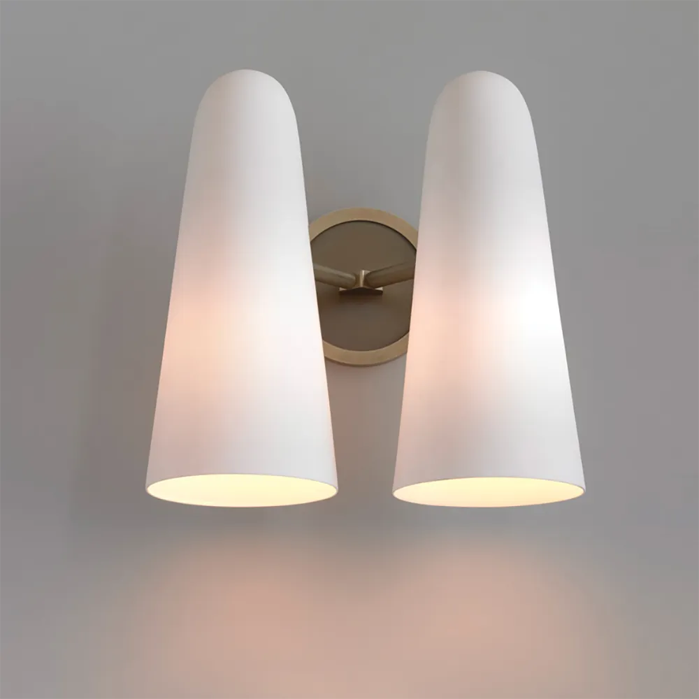 Nordic Simple Light Luxury Brass Wall Lamp M131