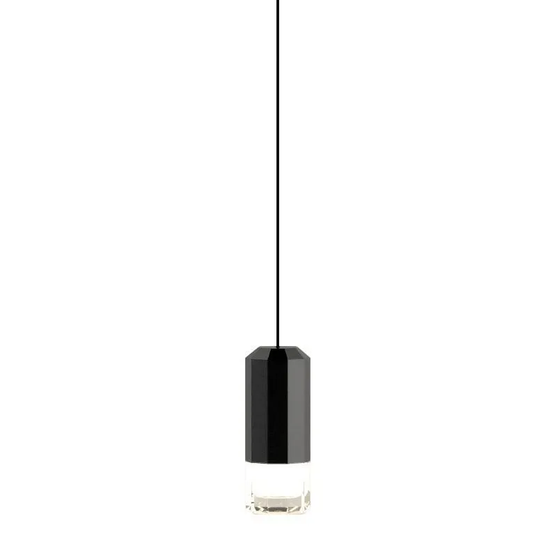 Industrial Black Wireflow Free Form LED Pendant Light