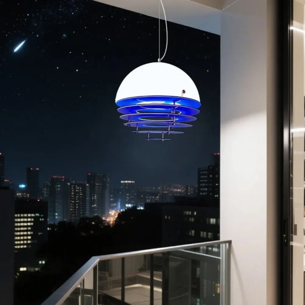 Bauhaus Sunset Ambient Pendant Lamp - Glass Acrylic Pendant Lamp S192