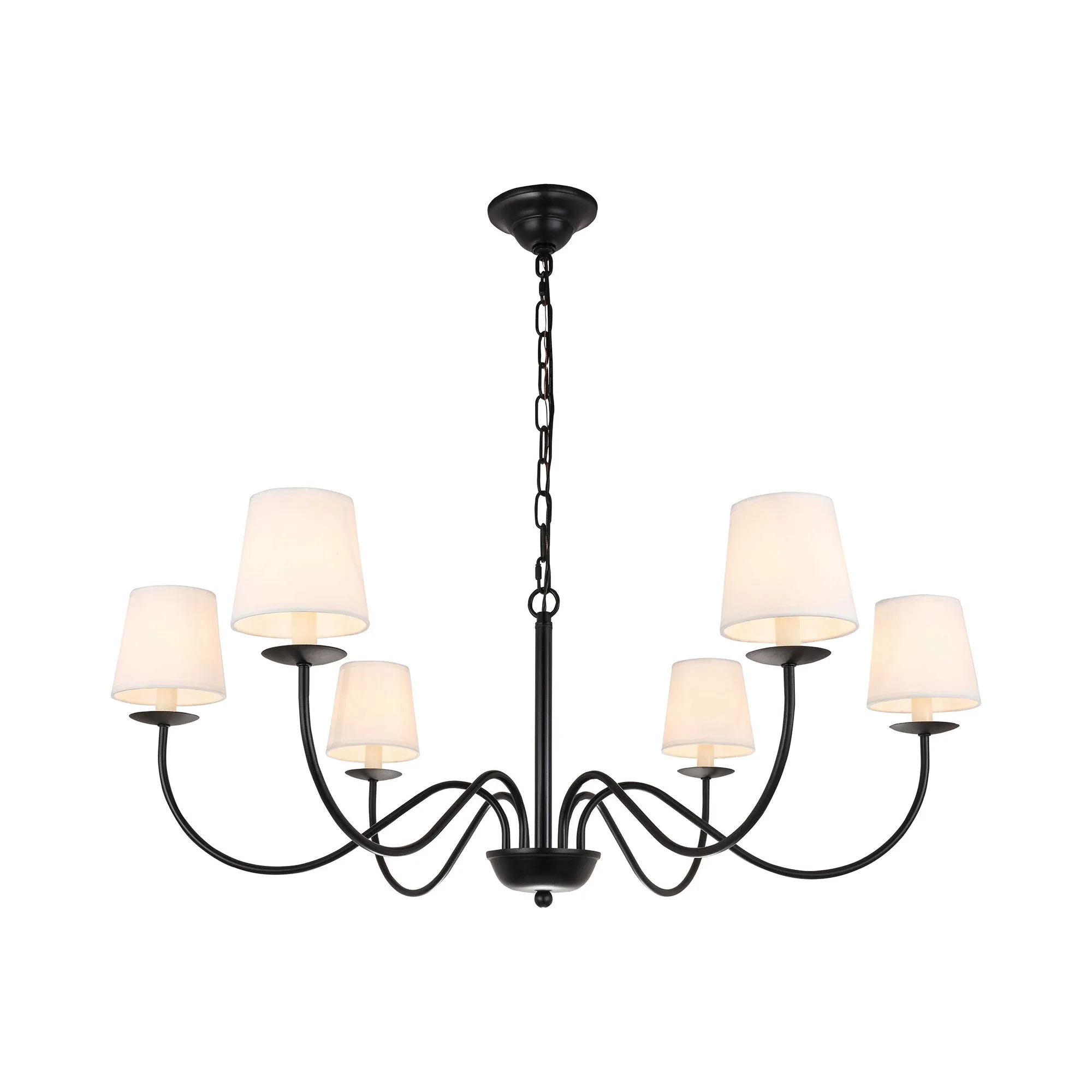 Eclipse Brass Chandelier D512