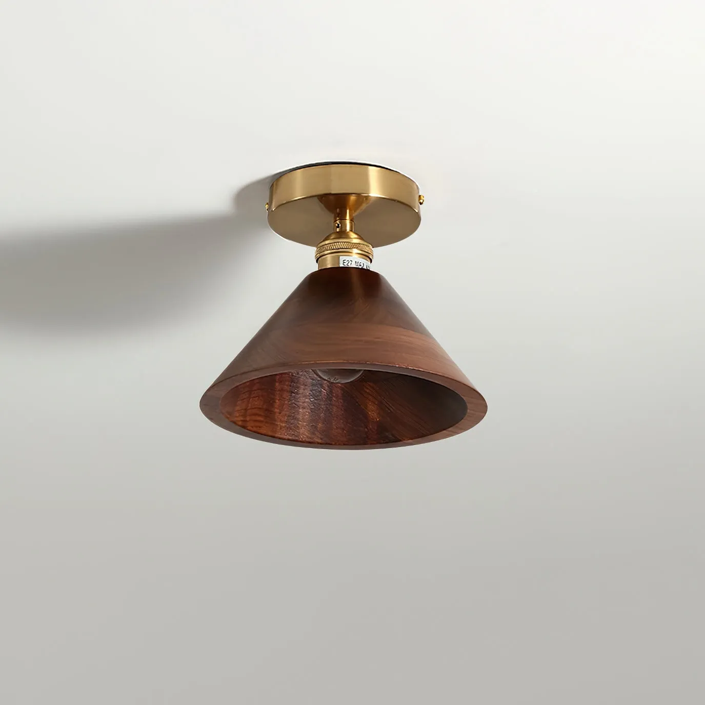 Collar Wood Ceiling Lamp D235