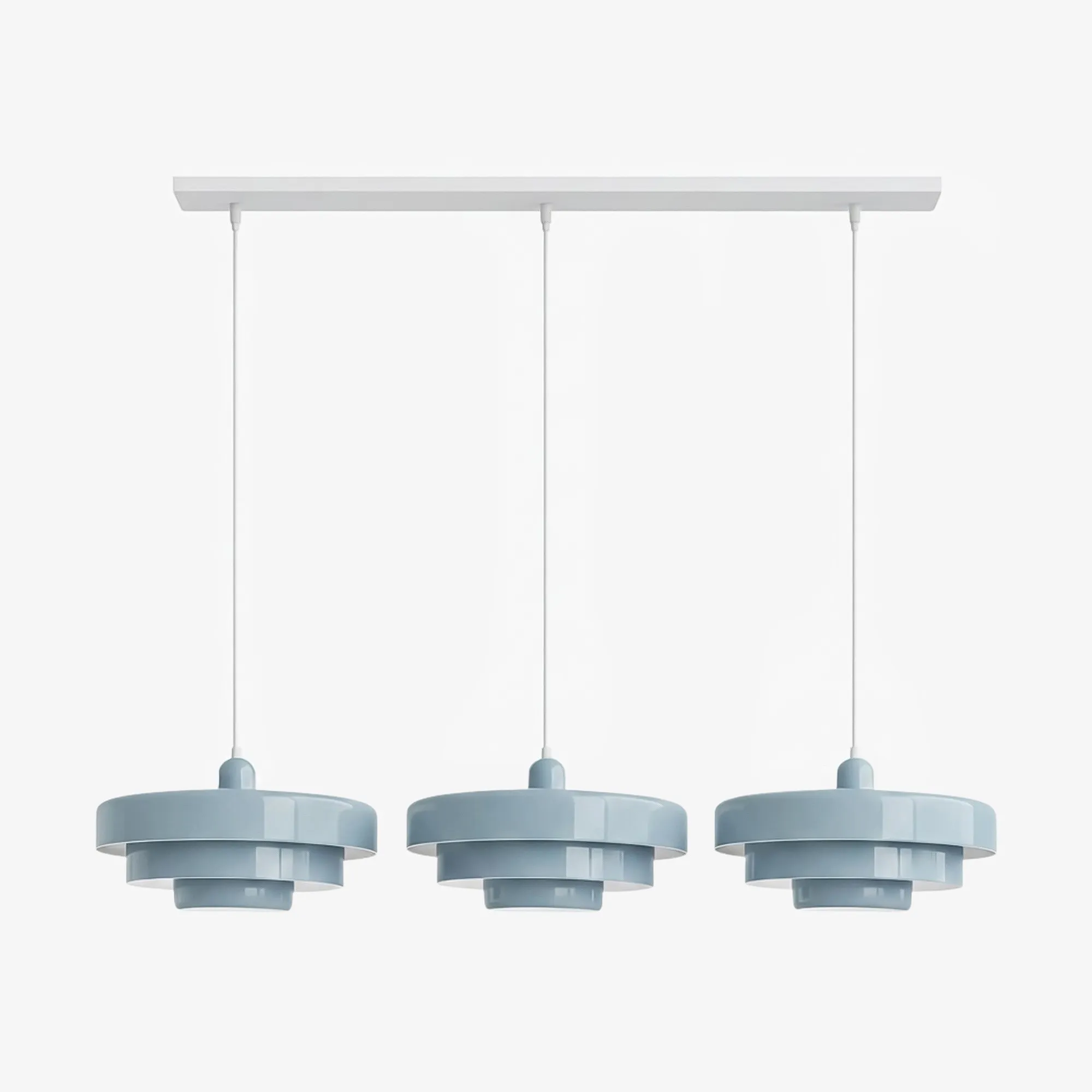Triple Layer Disc Macaron Cake Pendant Light S90