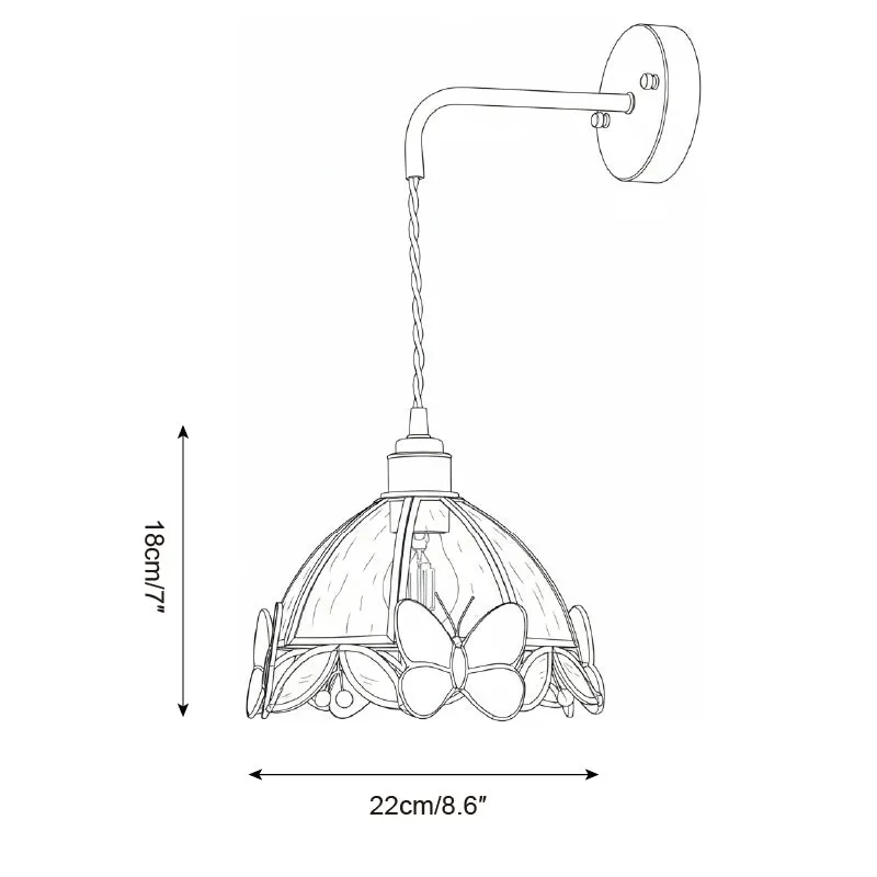 Butterfly Kaleido Wall Lamp D241