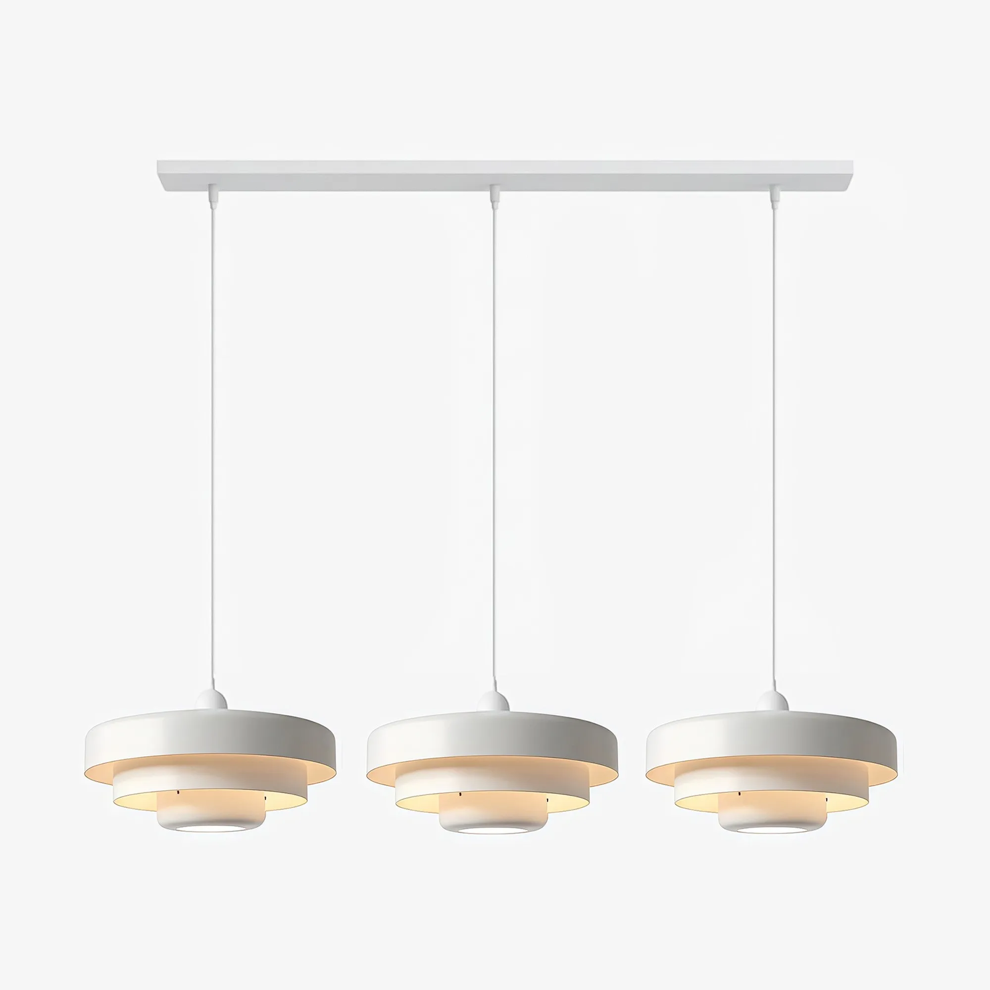 Triple Layer Disc Macaron Cake Pendant Light S90