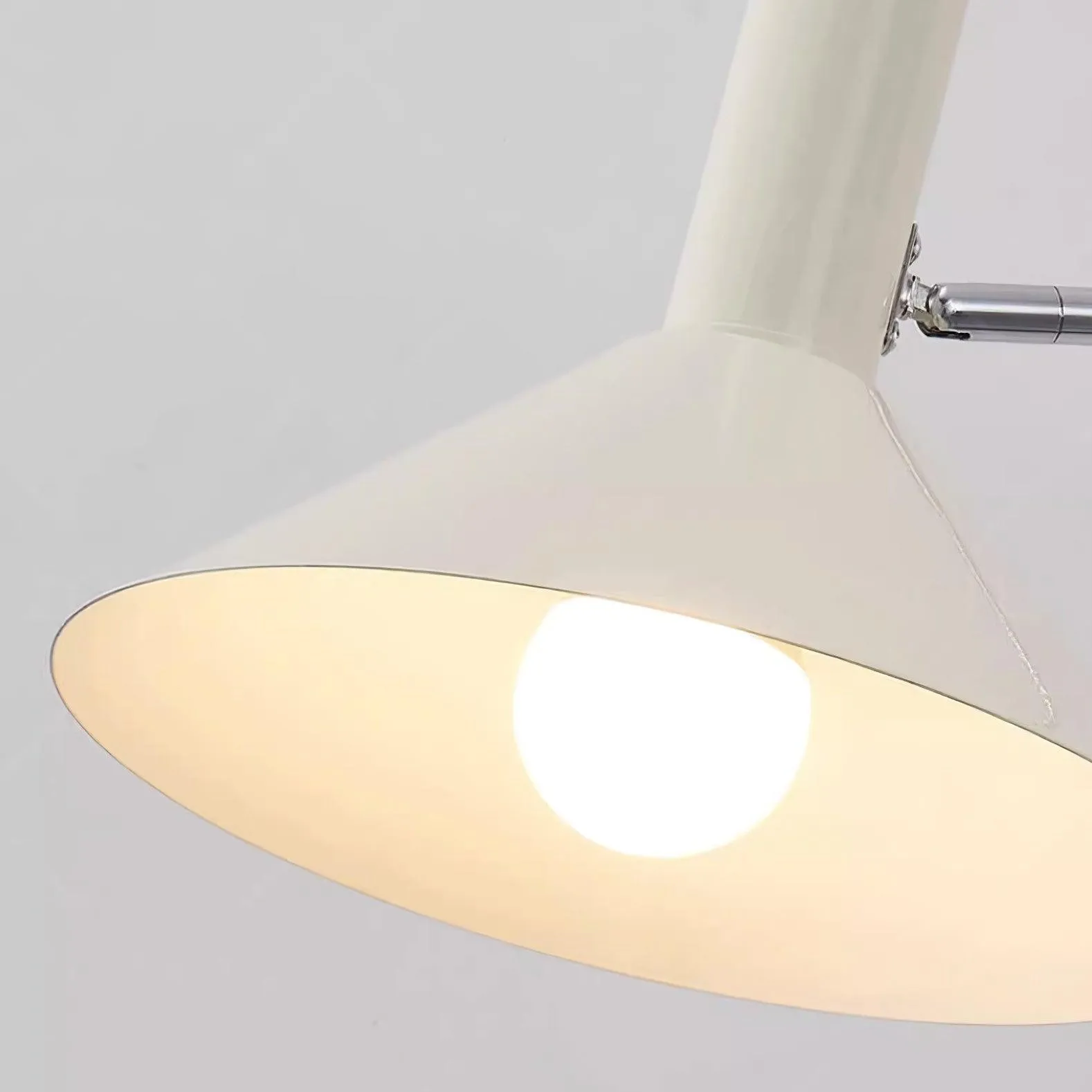 Adjustable Swing Arm Peak Plug In Wall Lamp S189