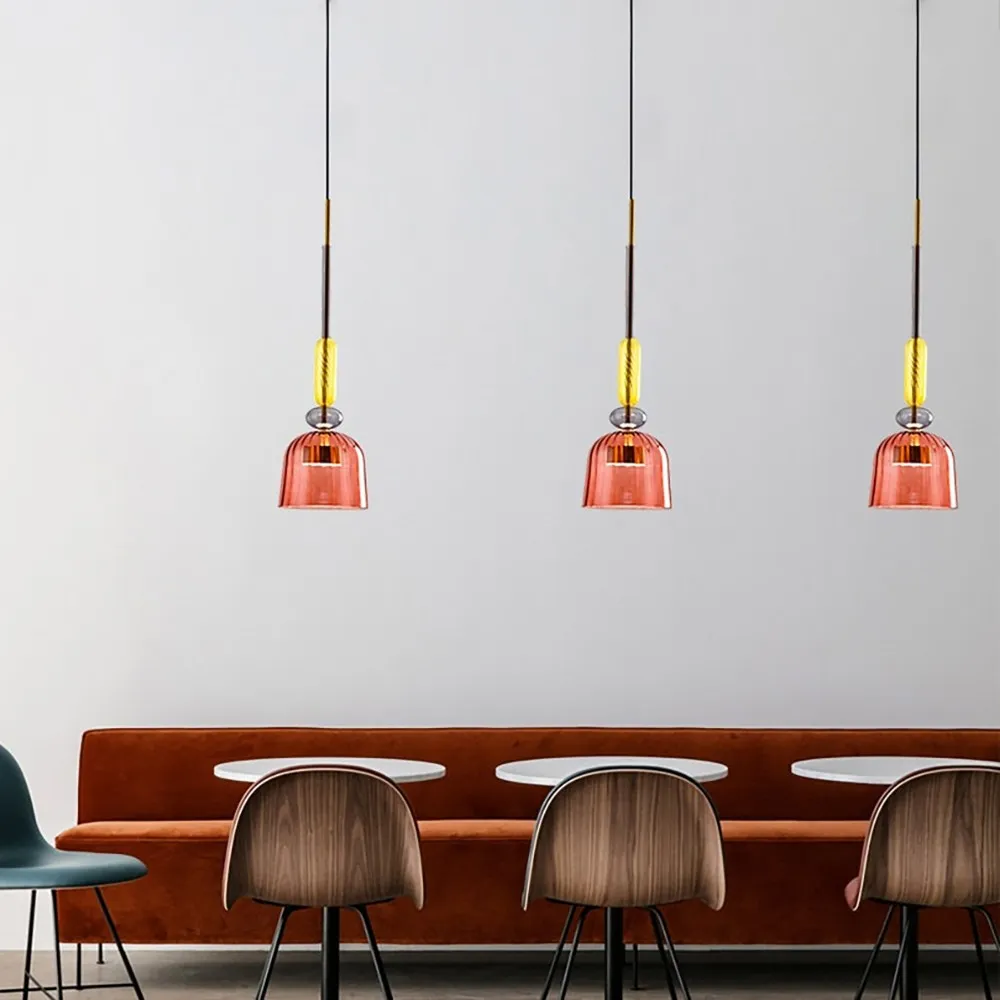 Nordic Colorful Lollipop Glass Pendant Light S97