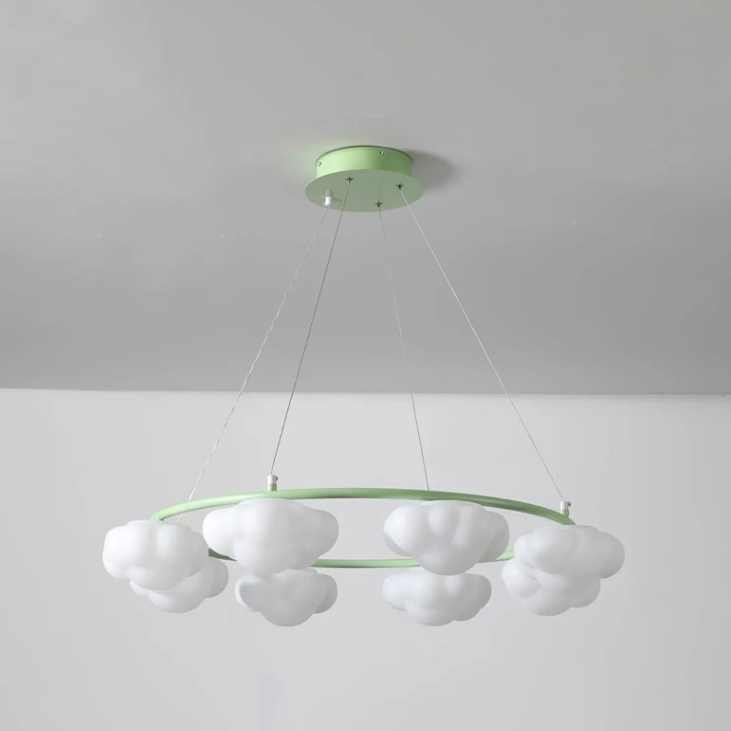 Cream Style Creative Personality Clouds Chandelier M322