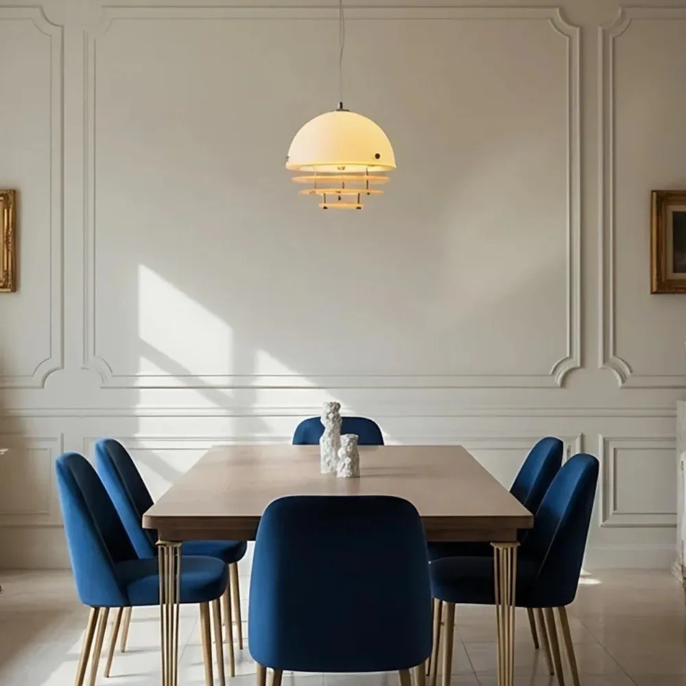 Bauhaus Sunset Ambient Pendant Lamp - Glass Acrylic Pendant Lamp S192