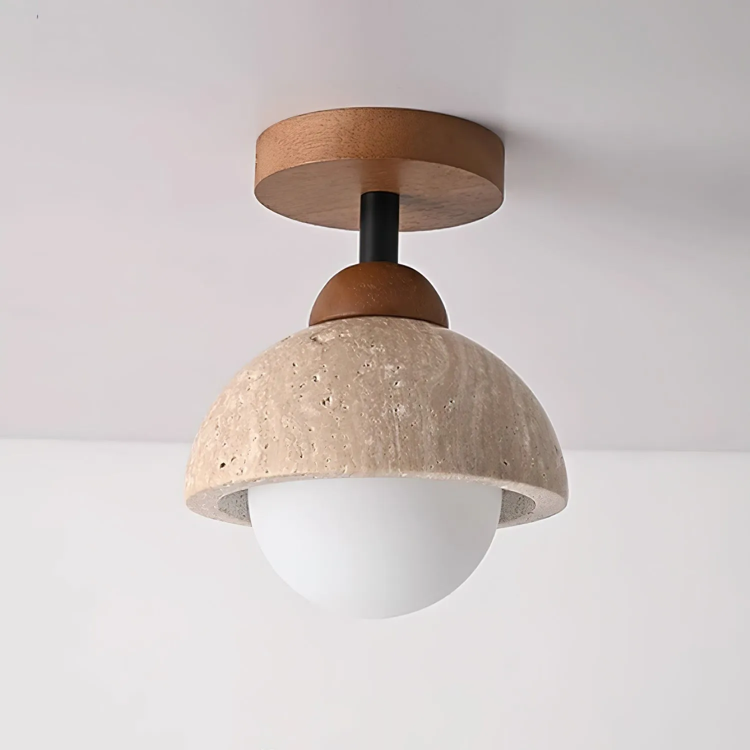 Vintage Travertine Aisle Ceiling Lamp M266